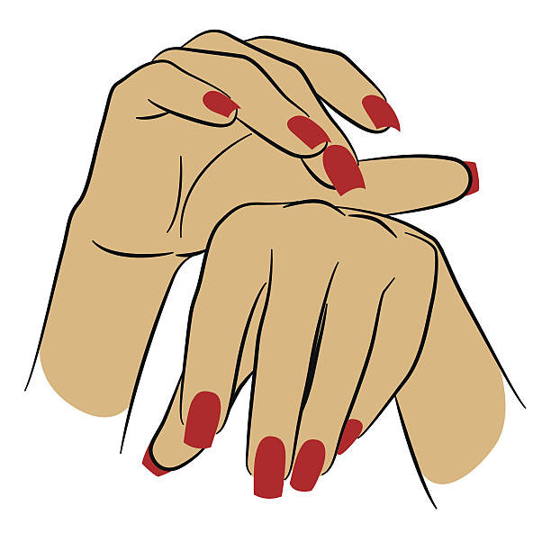 Maniküre Clipart
 Nail clipart thumb finger Pencil and in color nail
