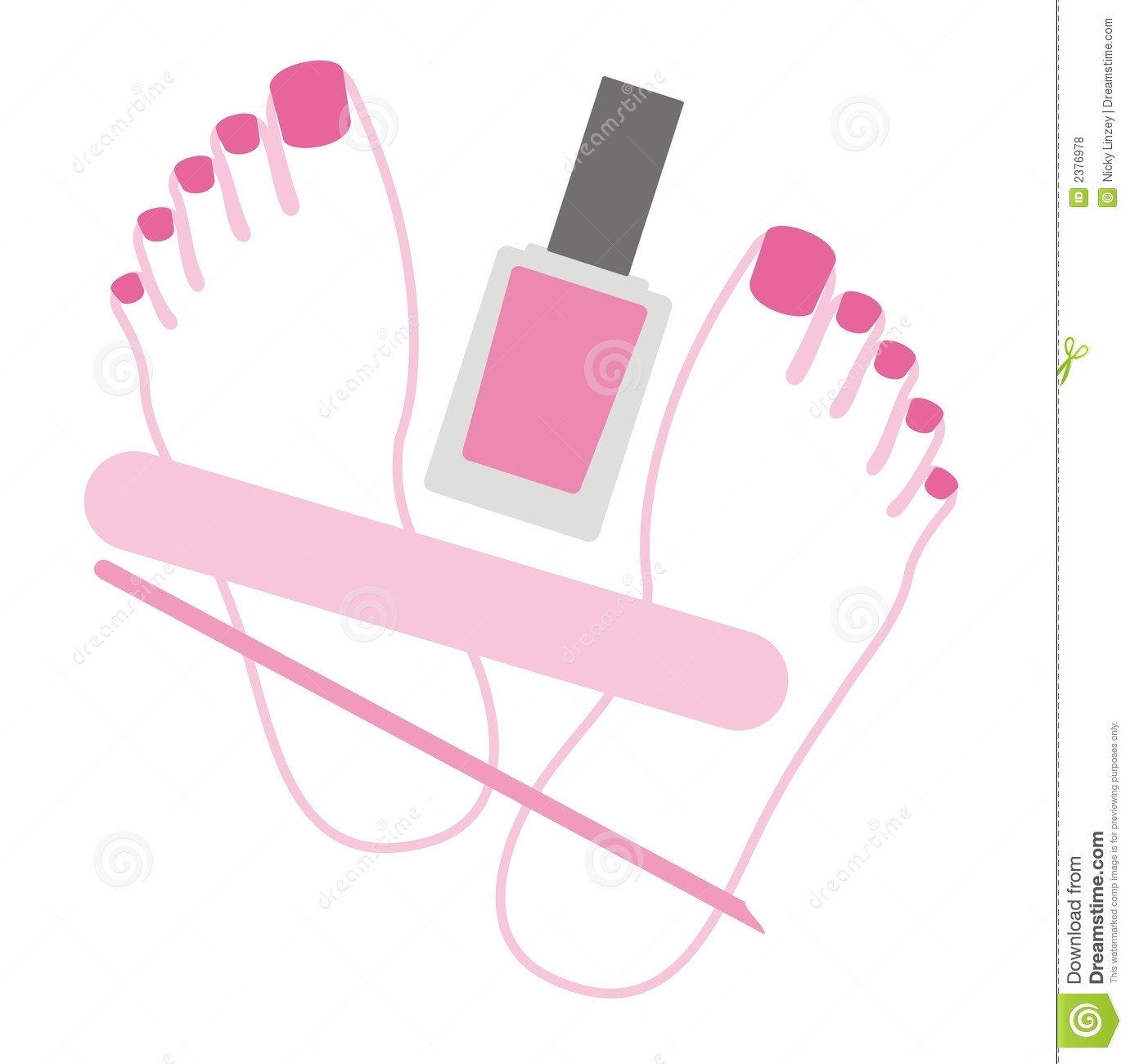 Maniküre Clipart
 Nails clipart pedicure Pencil and in color nails clipart