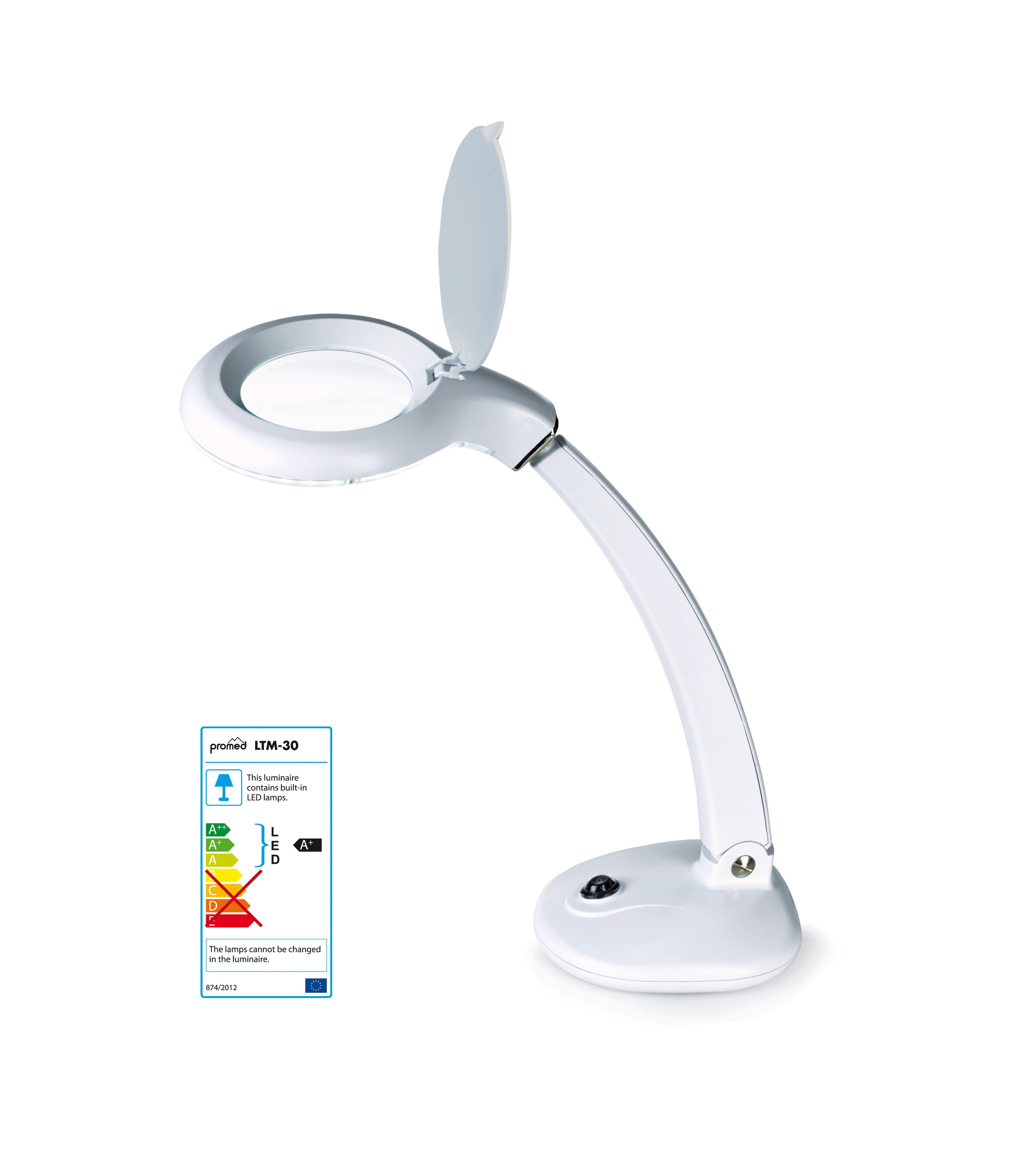 Maniküre Englisch
 promed LED Tischlupenlampe LTM 30