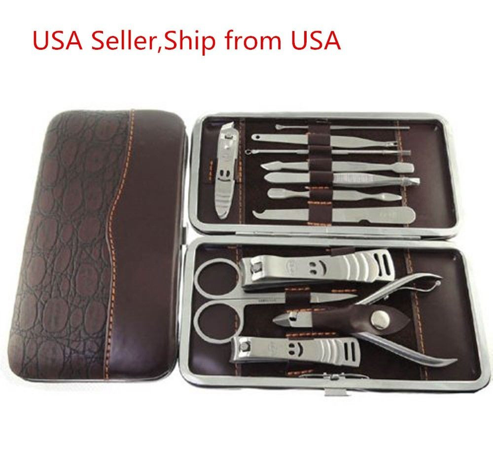 Manikure Set
 New 12 in1 Manicure Set Nail Clipper Earpick Grooming