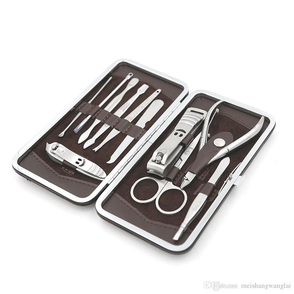 Maniküre Set Dm
 Metal Manicure Set Professional Nail Technician With A