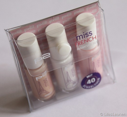 Maniküre Set Dm
 LilasLaunen French Manicure mit p2 und Essie