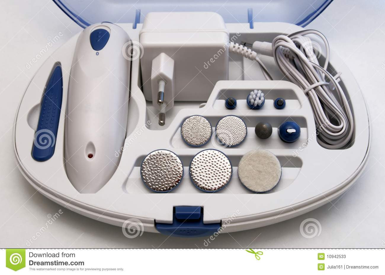 Maniküre Set Elektrisch
 Electric Manicure And Pedicure Set Stock Image Image