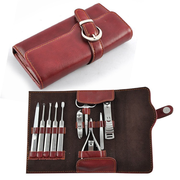 Maniküre Set Für Männer
 Grooming kit für männer pu tasche herren grooming maniküre