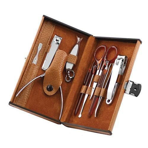 Maniküre Set Hochwertig
 RC Collection Deluxe 10 Piece Manicure Set with Carrying