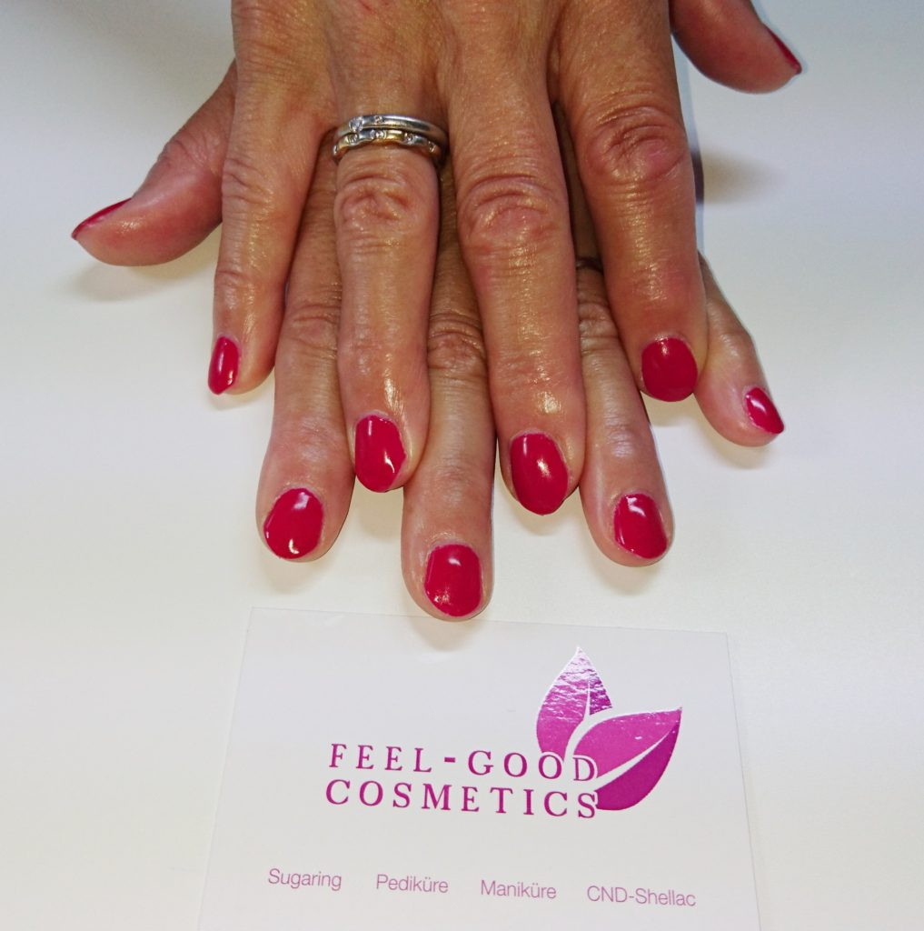 Maniküre Shellac
 CND Shellac Maniküre • FEEL GOOD COSMETICS