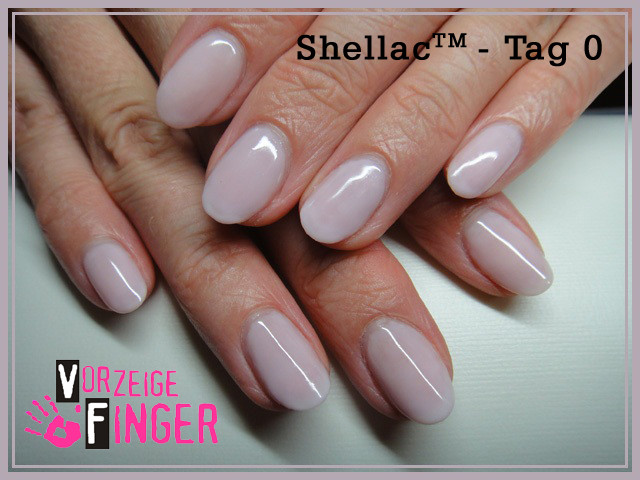 Maniküre Shellac
 VorzeigeFinger Shellac Der erste kratzfeste Nagellack