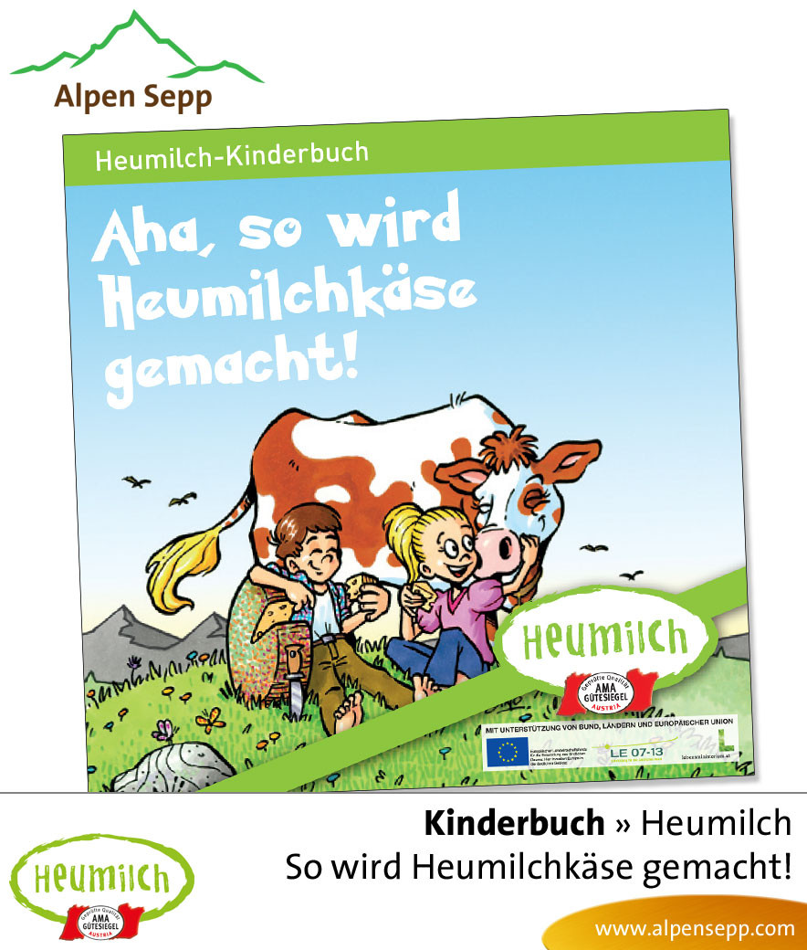 Maniküre Was Wird Gemacht
 Kinderbuch Aha so wird Heumilchkäse gemacht › Alpen