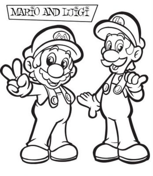 Mario Und Luigi Ausmalbilder
 Konabeun Zum Ausdrucken Ausmalbilder Super Mario
