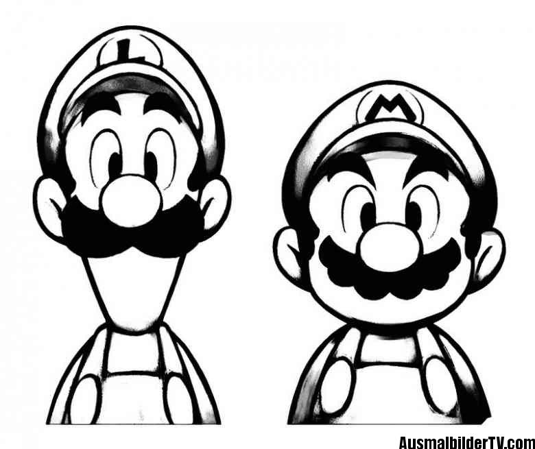 Mario Und Luigi Ausmalbilder
 mario ausmalbilder AusmalbilderTV