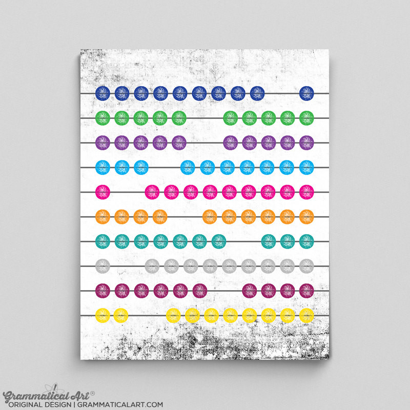 Mathe Geschenke
 Math Abacus Poster Druck Nerdy Wohnkultur Mathe Geschenk