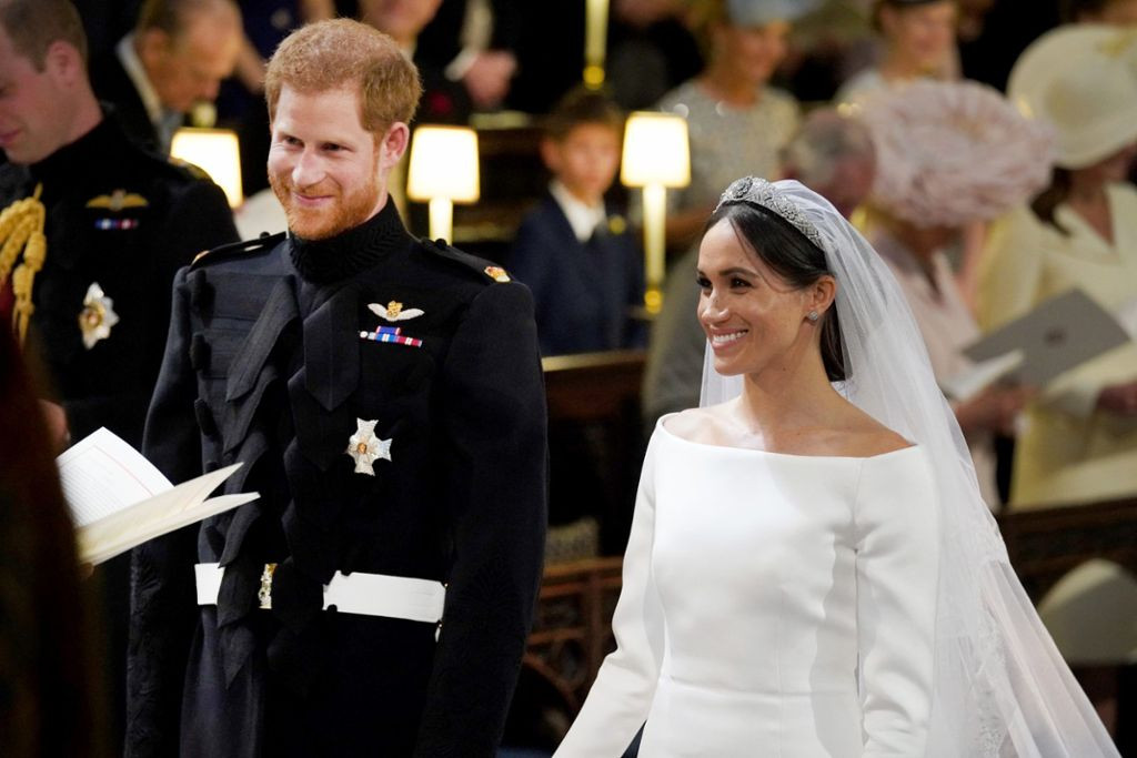 Meghan Markle Prinz Harry Hochzeit
 Designerin von Brautkleid von Meghan Markle Bilder der