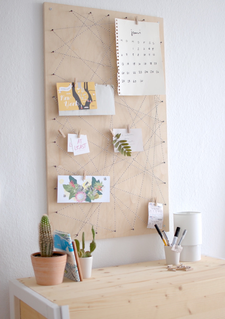 Memoboard Diy
 at least Pinnwand DIY Memoboard selber machen