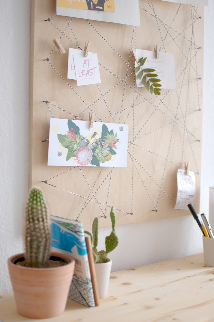 Memoboard Diy
 at least Pinnwand DIY Memoboard selber machen