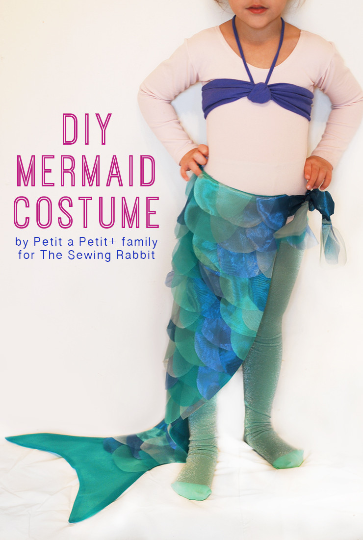 Mermaid Costume Diy
 DIY Mermaid Costume The Sewing Rabbit