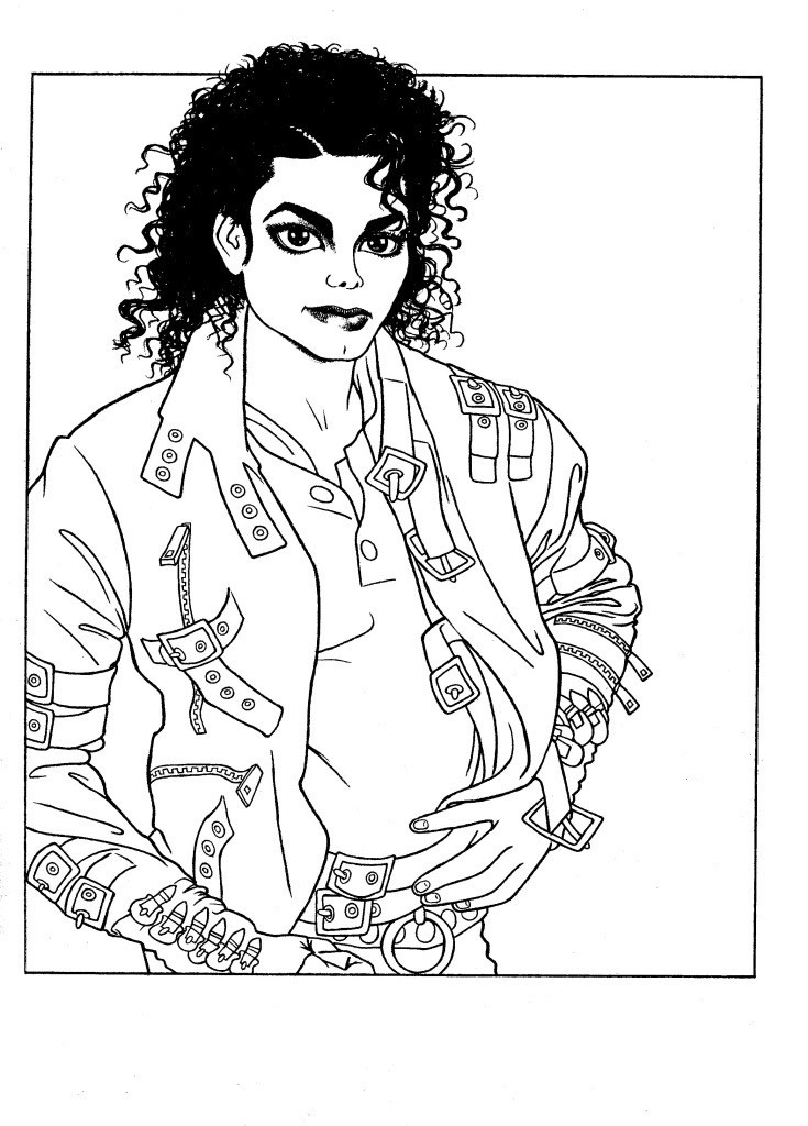 Michael Jackson Ausmalbilder
 Dibujos para pintar de Michael Jackson