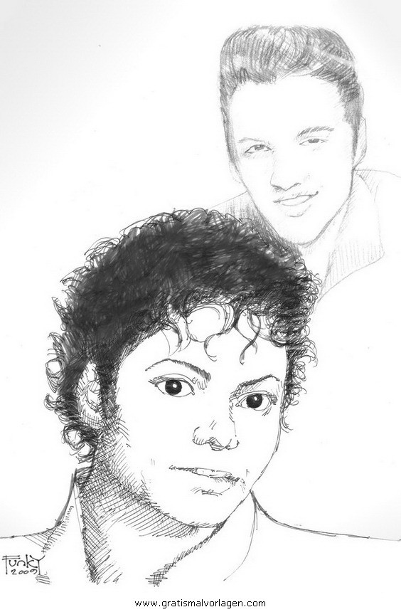 Michael Jackson Ausmalbilder
 michael jackson 06 gratis Malvorlage in Diverse
