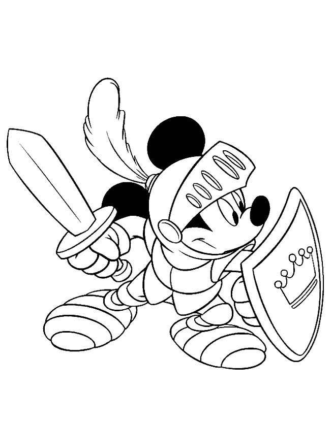 Mickey Mouse Ausmalbilder
 Kids n fun
