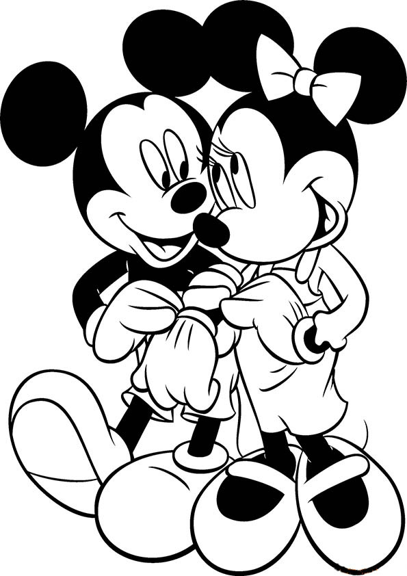 Mickey Mouse Ausmalbilder
 Malvorlagen Mickey und Minnie Prinzessin