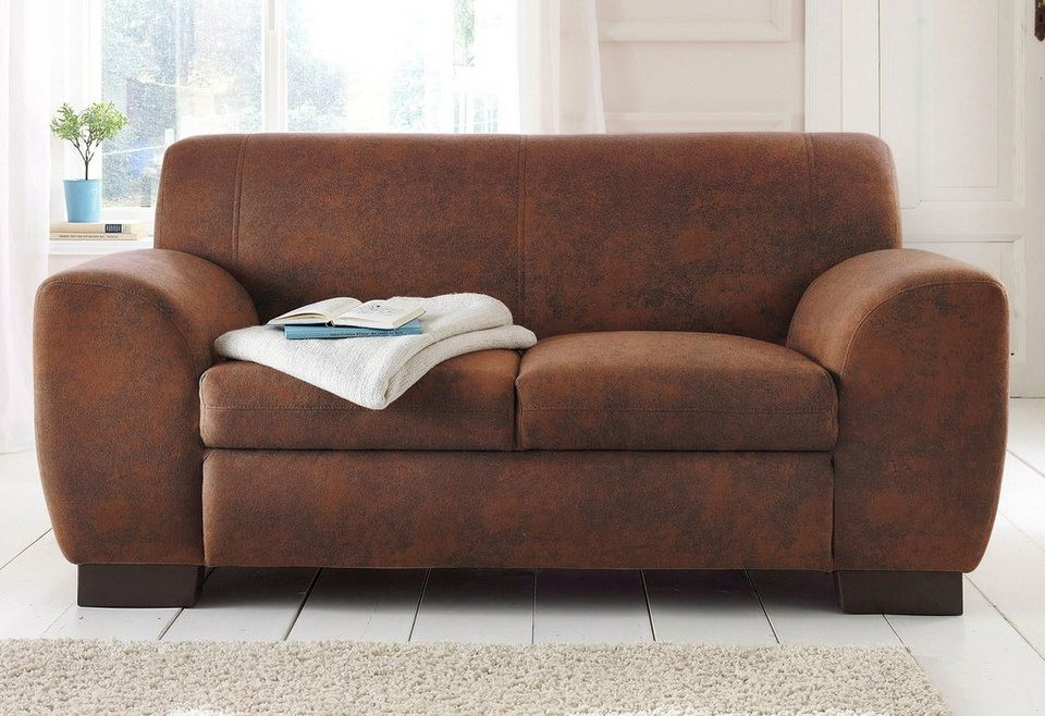 Microfaser Sofa
 Home affaire Sofa Nika 2 oder 3 Sitzer in Microfaser