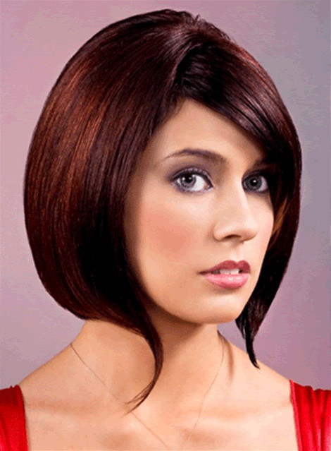 Midi Frisuren
 BOB HAIRSTYLES WITH BANGS Angled bob hairstyles 2013