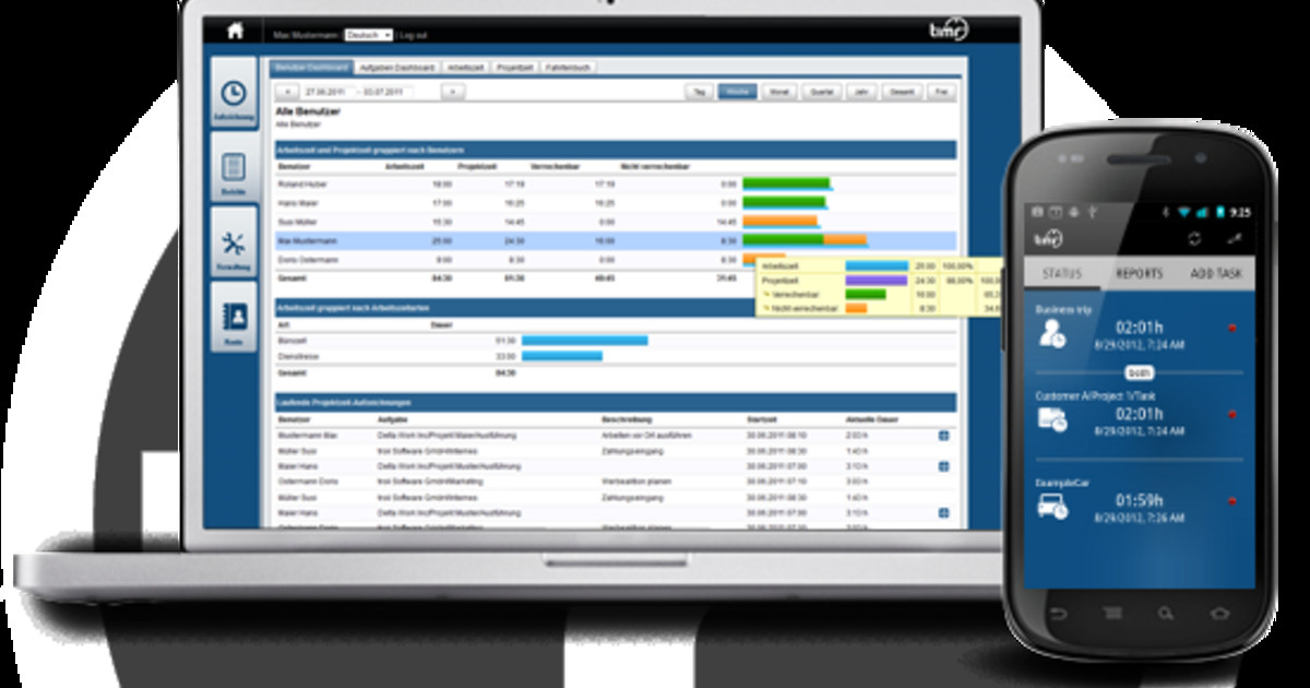 Mobile Zeiterfassung Handwerk
 Handwerker Apps In fünf Schritten zur mobilen
