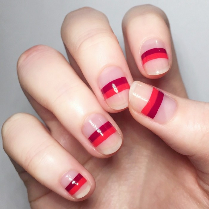 Modernes Nageldesign
 Nail Designs Red Inspirierende Ideen für Ihr modernes