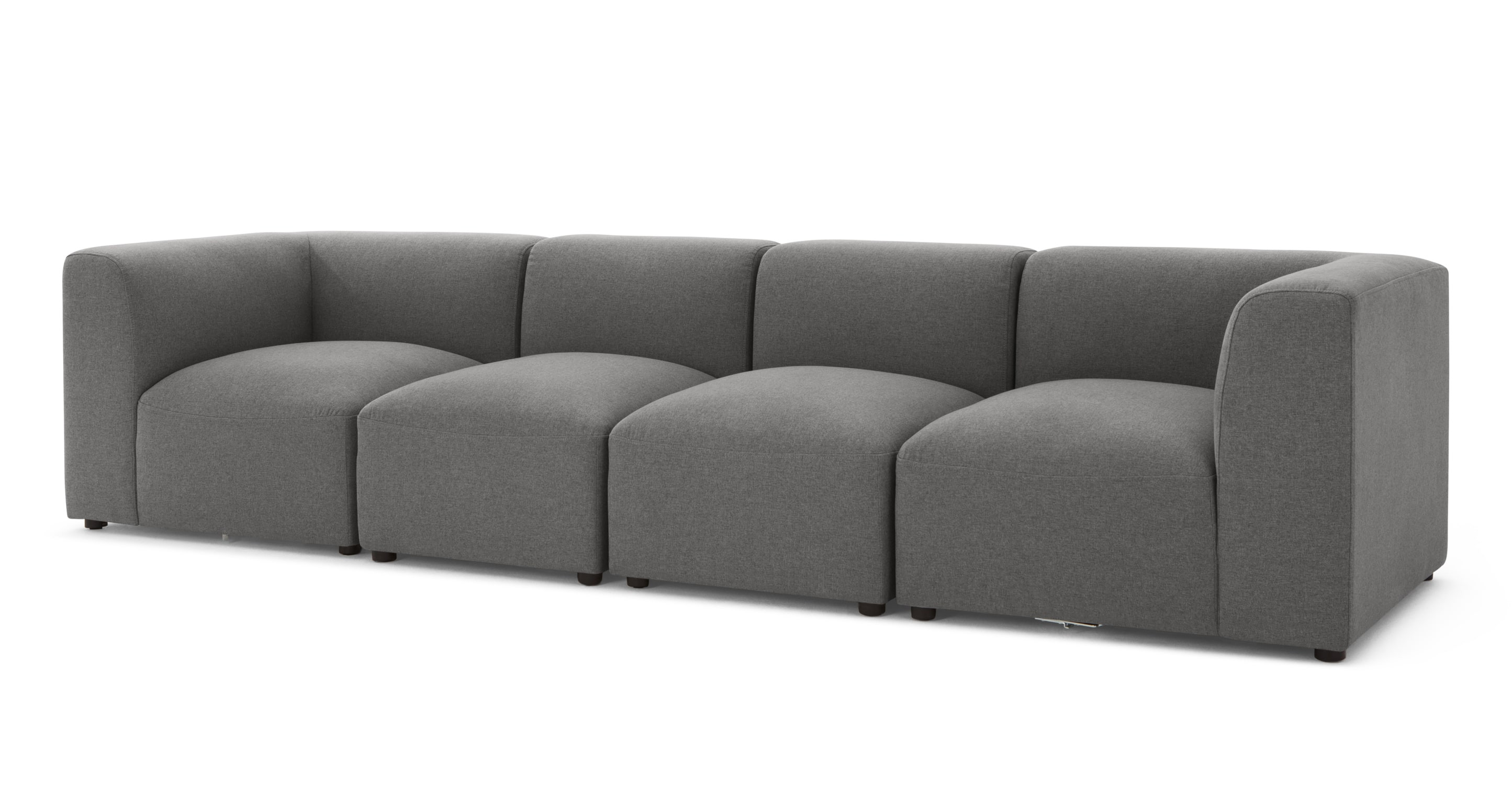 Modular Sofa
 Juno 4 Seater Modular Sofa Marl Grey