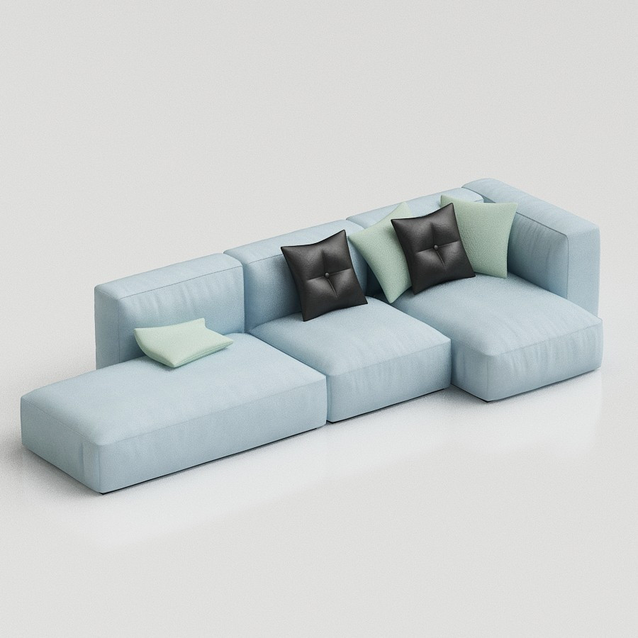 Modular Sofa
 3D Hay Mags Soft Modular Sofa High quality 3D models