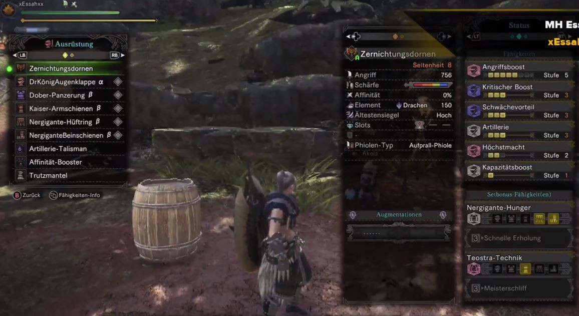 Monster Hunter World Handwerk Talisman
 20 Waffen Builds das End Game in Monster Hunter World