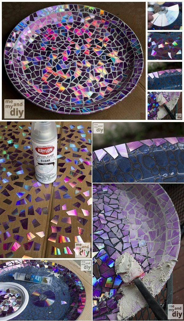Mosaik Diy
 DIY mosaic made with old CDs