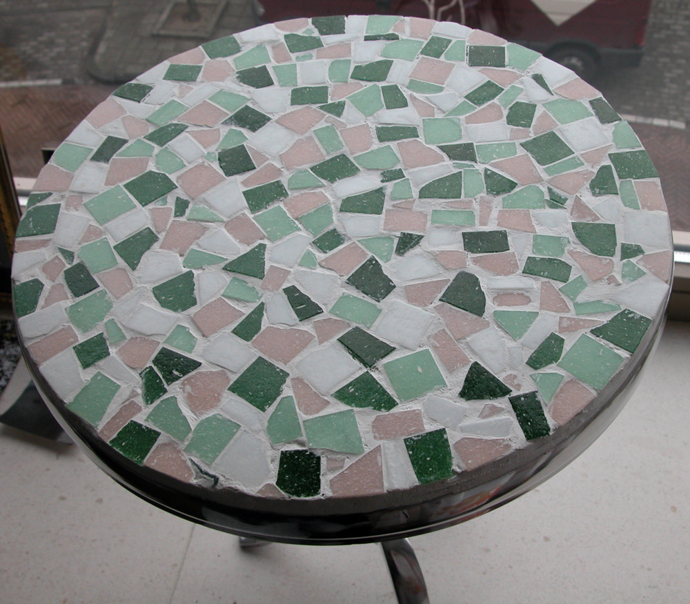 Mosaik Tisch Diy
 Mosaik selbermachen