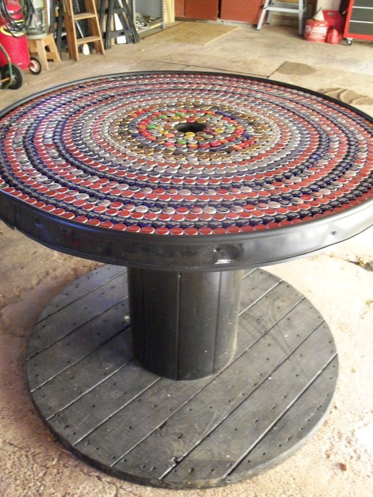 Mosaik Tisch Diy
 DIY Kabelrolle Tisch – Ihr eigener Designer Tisch