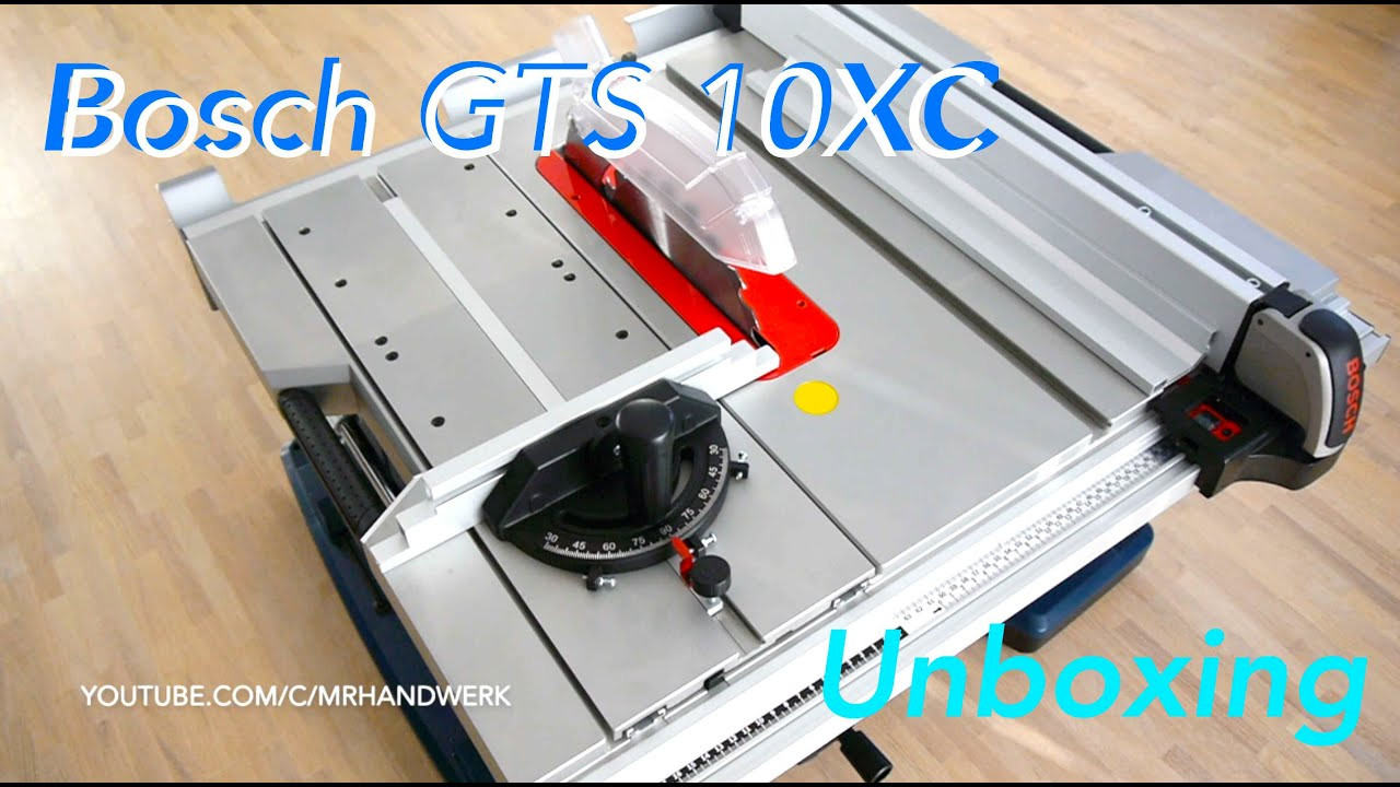 Mr Handwerk
 Unboxing Bosch GTS 10 XC Professional German Meine erste