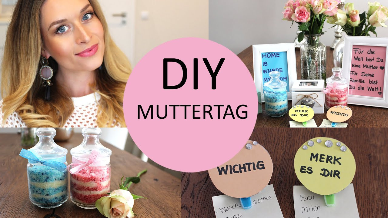 Muttertagsgeschenke Diy
 DIY zu Muttertag