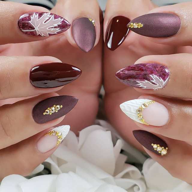 Nageldesign 2019 Herbst
 Aktuelle Trends für Nageldesign Herbst 2018 Farben