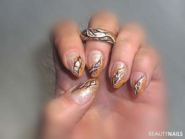 Nageldesign 2019 Herbst
 Herbstnägel Nageldesign 100 Bilder 2019 Herbst Nailart