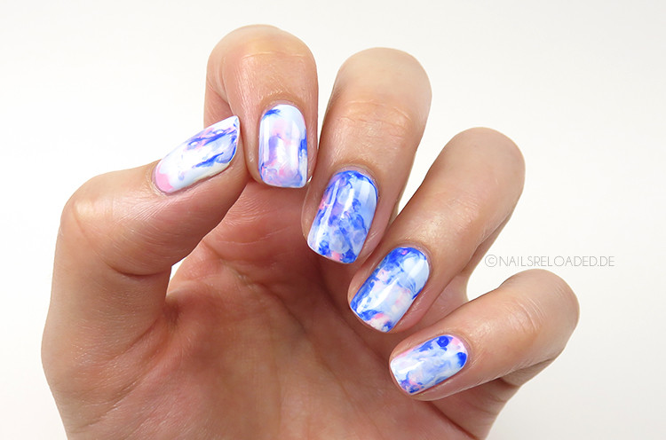 Nageldesign Disney
 nails reloaded Nageldesign dry marble nails