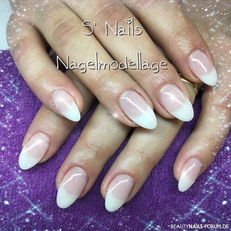 Nageldesign Elegant Dezent
 Schlicht french einfach natürlich elegant Nageldesign