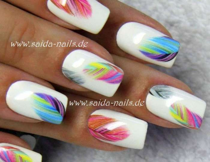 Nageldesign Feder
 1000 Ideen zu Feder Nageldesign auf Pinterest