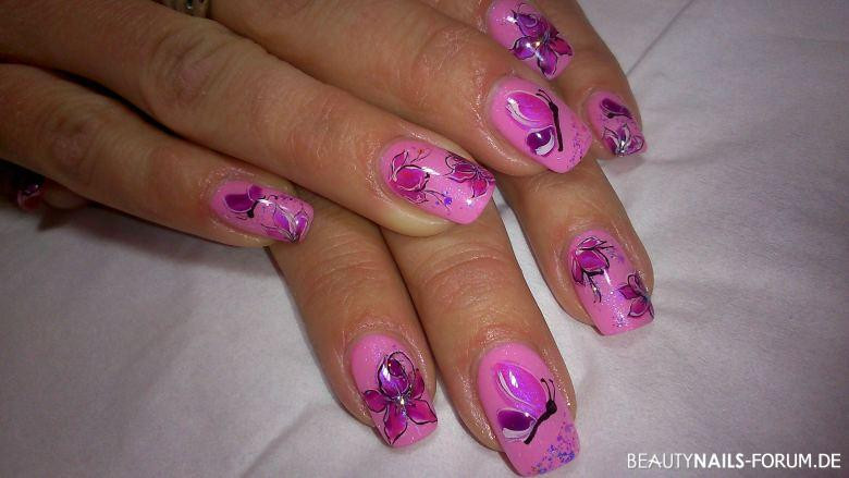 Nageldesign Frühling Fullcover
 Geniale Lila Nageldesign Bilder