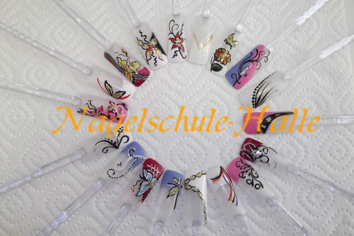 Nageldesign Halle
 Nail Art Seminar II Nagelstudio Halle und Nagelschule