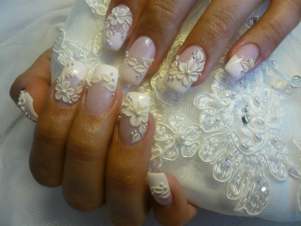 Nageldesign Hochzeit Beispiele
 140 Nageldesign Bilder für Hochzeit Teil 1 Archzine