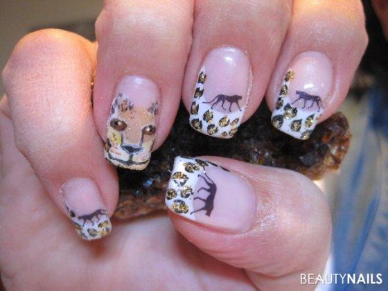 Nageldesign Leopard
 Leopard Nageldesign