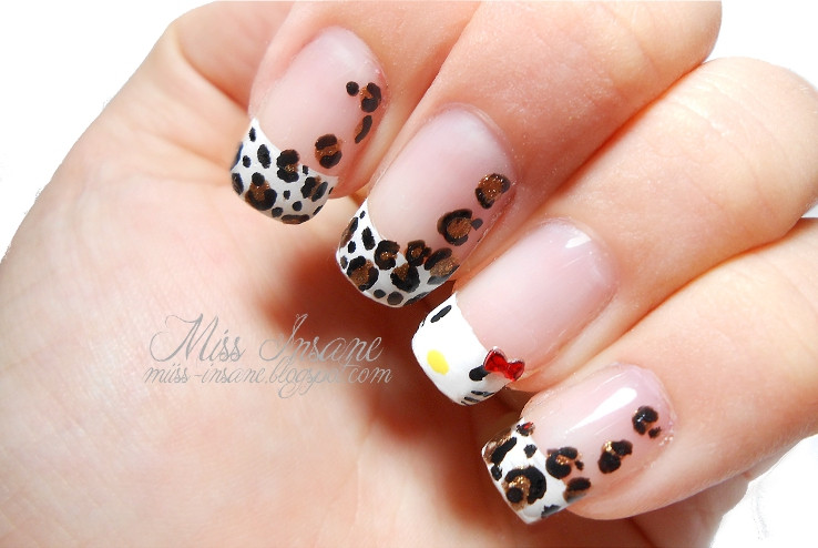 Nageldesign Leoparden Look
 nailhilism nageldesign leopardenmuster anleitung