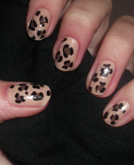 Nageldesign Leoparden Look
 Nageldesign leoparden look