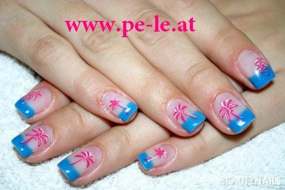 Nageldesign Meer
 palmen & meer Sommer