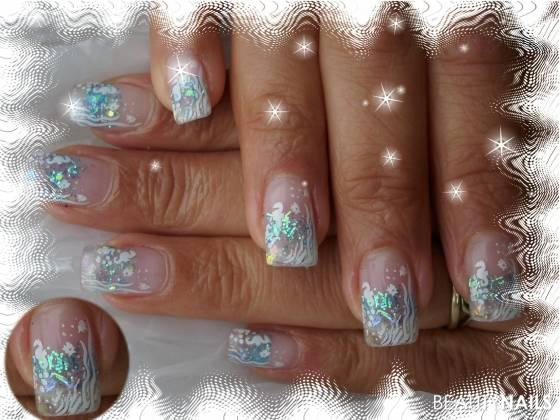 Nageldesign Meer
 unter dem meer Nageldesign