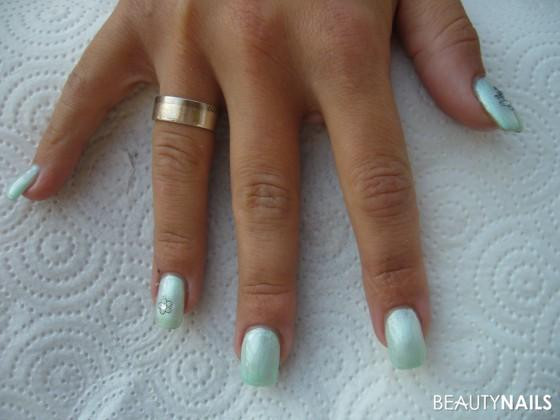 Nageldesign Mint
 Ein Traum in Mint Nageldesign