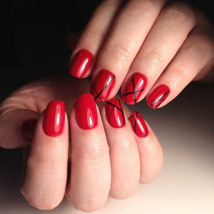 Nageldesign Modern
 Nageldesigns in Rot 73 inspirierende Ideen für Ihr